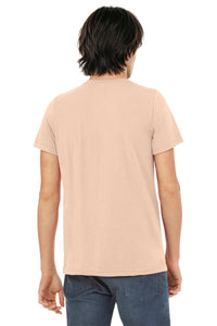 BELLA+CANVAS  Unisex Triblend Short Sleeve Tee - Peach Triblend Back