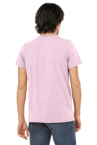 BELLA+CANVAS  Unisex Triblend Short Sleeve Tee - Pink Triblend Back