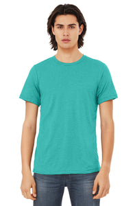 BELLA+CANVAS  Unisex Triblend Short Sleeve Tee - Sea Green Triblend