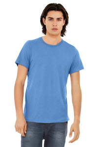 BELLA+CANVAS  Unisex Triblend Short Sleeve Tee - Solid Carolina Blue Triblend