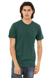BELLA+CANVAS  Unisex Triblend Short Sleeve Tee - Solid Forest Triblend