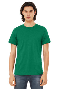 BELLA+CANVAS  Unisex Triblend Short Sleeve Tee - Solid Kelly Triblend