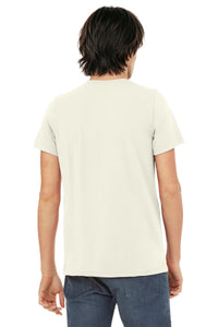 BELLA+CANVAS  Unisex Triblend Short Sleeve Tee - Solid Natural Triblend Back