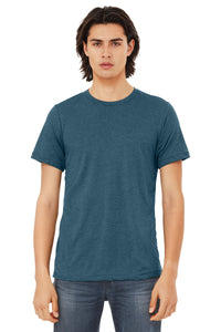 BELLA+CANVAS  Unisex Triblend Short Sleeve Tee - Steel Blue Triblend