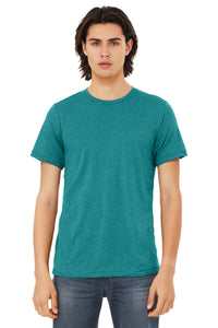 BELLA+CANVAS  Unisex Triblend Short Sleeve Tee - Teal Triblend