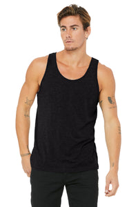 BELLA+CANVAS  Unisex Jersey Tank - Black Heather