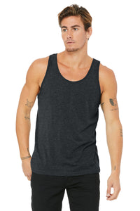 BELLA+CANVAS  Unisex Jersey Tank - Dark Grey Heather