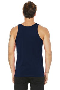 BELLA+CANVAS  Unisex Jersey Tank - Navy Back