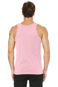 BELLA+CANVAS  Unisex Jersey Tank - Pink Back
