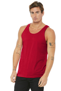 BELLA+CANVAS  Unisex Jersey Tank - Red