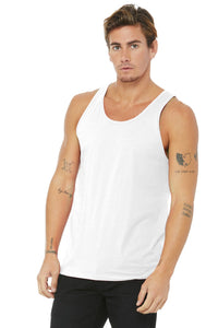 BELLA+CANVAS  Unisex Jersey Tank - White