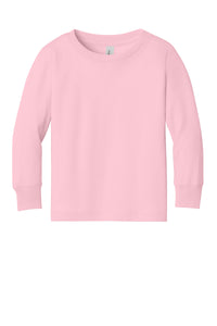 BELLA+CANVAS Toddler Jersey Long Sleeve Tee BC3501T - Pink