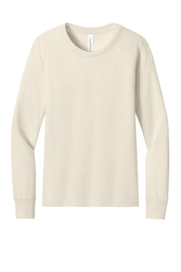 BELLA+CANVAS Youth Jersey Long Sleeve Tee BC3501Y - Natural