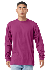 BELLA+CANVAS  Unisex Jersey Long Sleeve Tee - Berry