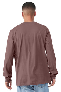 BELLA+CANVAS  Unisex Jersey Long Sleeve Tee - Mauve Back
