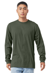 BELLA+CANVAS  Unisex Jersey Long Sleeve Tee - Military Green