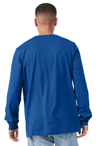 BELLA+CANVAS  Unisex Jersey Long Sleeve Tee - True Royal Back