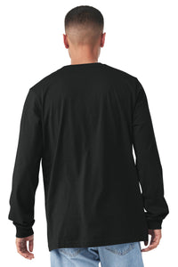 BELLA+CANVAS  Unisex Jersey Long Sleeve Tee - Vintage Black Back