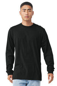 BELLA+CANVAS  Unisex Jersey Long Sleeve Tee - Vintage Black