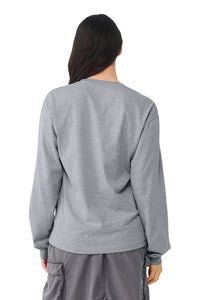 BELLA+CANVAS Unisex 6-Ounce Heavyweight Long Sleeve Tee BC3511 - Athletic Heather Back