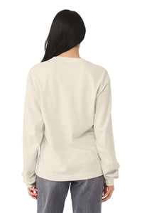 BELLA+CANVAS Unisex 6-Ounce Heavyweight Long Sleeve Tee BC3511 - Natural Back