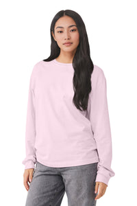 BELLA+CANVAS Unisex 6-Ounce Heavyweight Long Sleeve Tee BC3511 - Soft Pink