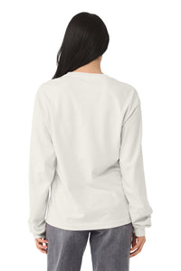 BELLA+CANVAS Unisex 6-Ounce Heavyweight Long Sleeve Tee BC3511 - Vintage White Back