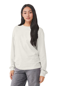 BELLA+CANVAS Unisex 6-Ounce Heavyweight Long Sleeve Tee BC3511 - Vintage White