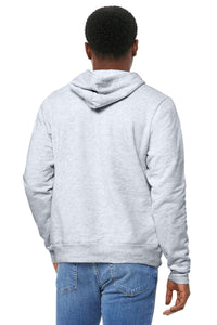 BELLA+CANVAS  Unisex Sponge Fleece Pullover Hoodie - Ash Back