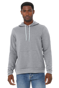 BELLA+CANVAS  Unisex Sponge Fleece Pullover Hoodie - Athletic Heather