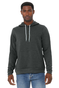 BELLA+CANVAS  Unisex Sponge Fleece Pullover Hoodie - Dark Grey Heather
