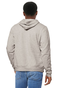 BELLA+CANVAS  Unisex Sponge Fleece Pullover Hoodie - Heather Dust Back