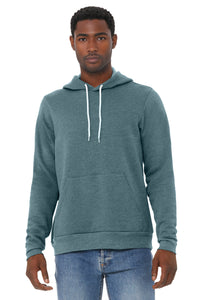 BELLA+CANVAS  Unisex Sponge Fleece Pullover Hoodie - Heather Slate