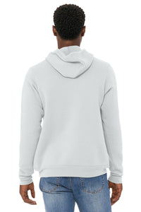 BELLA+CANVAS  Unisex Sponge Fleece Pullover Hoodie - Silver Back