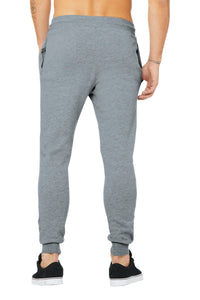 BELLA+CANVAS  Unisex Jogger Sweatpants - Athletic Heather Back