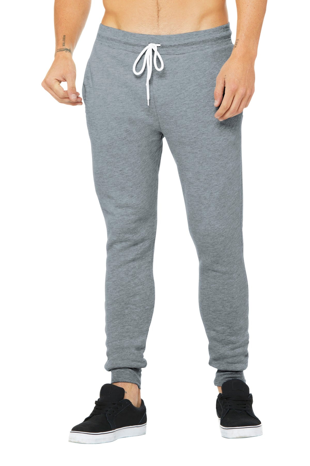 BELLA+CANVAS  Unisex Jogger Sweatpants - Athletic Heather