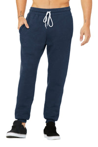 BELLA+CANVAS  Unisex Jogger Sweatpants - Heather Navy