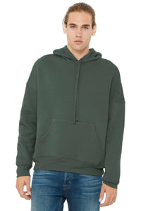 BELLA+CANVAS  Unisex Sponge Fleece Pullover DTM Hoodie - Military Green