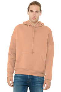 BELLA+CANVAS  Unisex Sponge Fleece Pullover DTM Hoodie - Peach