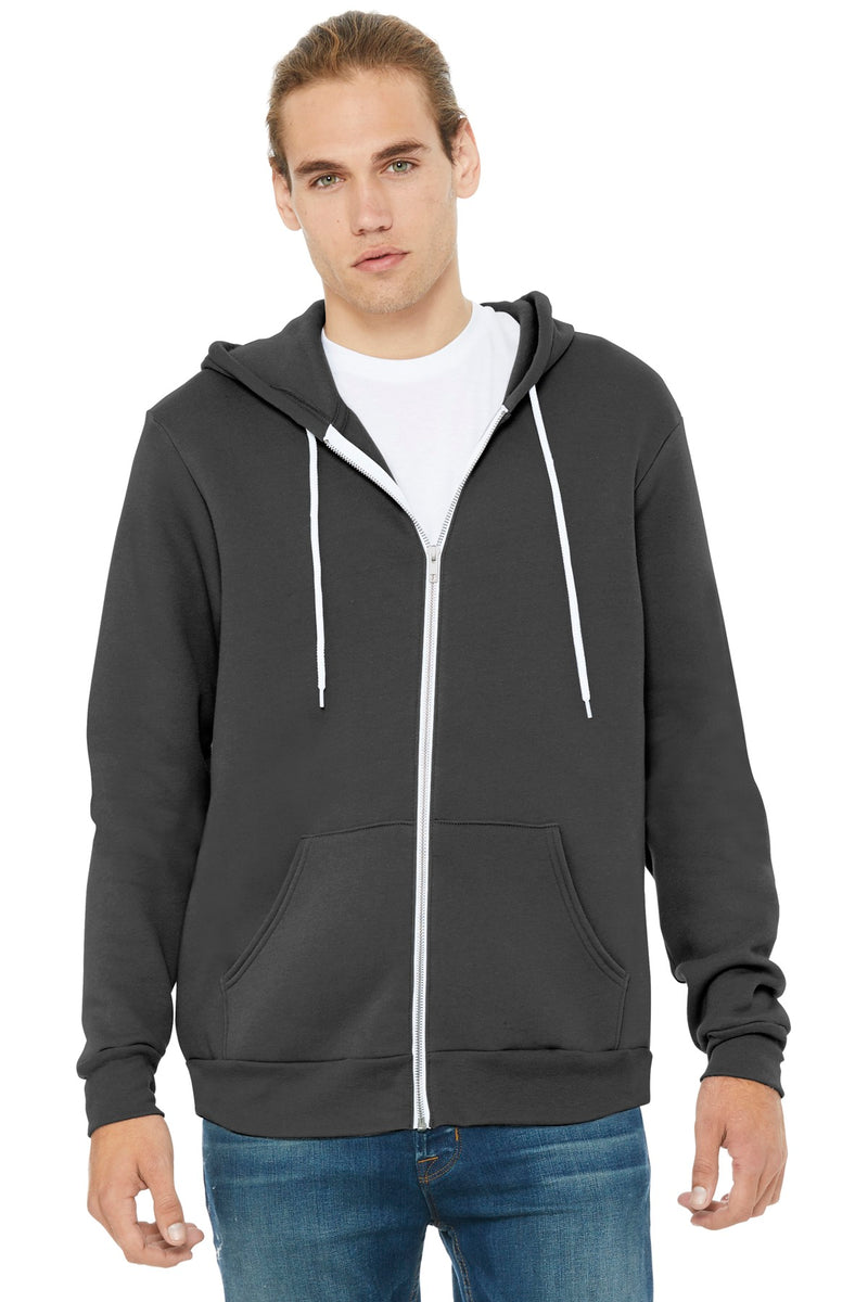 BELLA+CANVAS  Unisex Sponge Fleece Full-Zip Hoodie