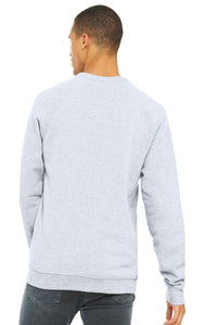 BELLA+CANVAS  Unisex Sponge Fleece Raglan Sweatshirt - Ash Back
