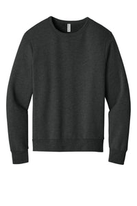 BELLA+CANVAS Unisex Sponge Fleece Classic Crewneck Sweatshirt BC3911 - Dark Grey Heather