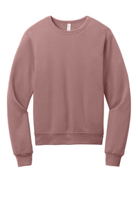 BELLA+CANVAS Unisex Sponge Fleece Classic Crewneck Sweatshirt BC3911 - Mauve