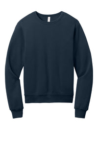BELLA+CANVAS Unisex Sponge Fleece Classic Crewneck Sweatshirt BC3911 - Navy