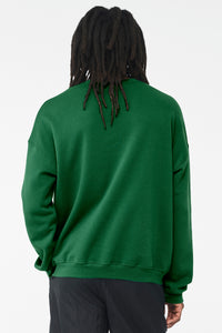 BELLA+CANVAS  Unisex Sponge Fleece Drop Shoulder Sweatshirt - Kelly Back
