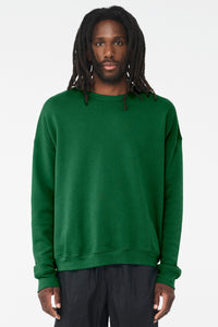 BELLA+CANVAS  Unisex Sponge Fleece Drop Shoulder Sweatshirt - Kelly