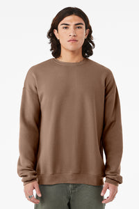 BELLA+CANVAS  Unisex Sponge Fleece Drop Shoulder Sweatshirt - Vintage Brown