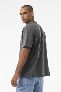 BELLA+CANVAS Unisex 7.5-Ounce Heavyweight Tee BC4610 - Asphalt Back