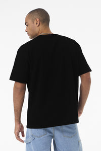 BELLA+CANVAS Unisex 7.5-Ounce Heavyweight Tee BC4610 - Black Back