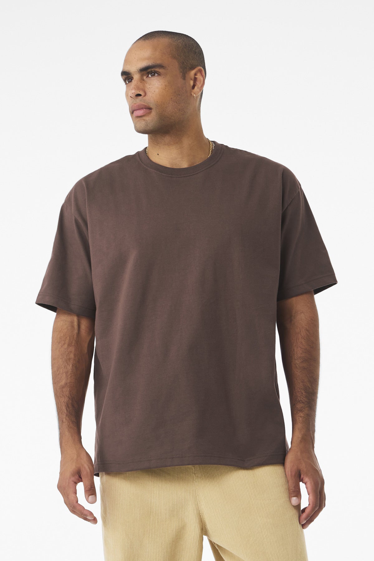 BELLA+CANVAS Unisex 7.5-Ounce Heavyweight Tee BC4610 - Cocoa